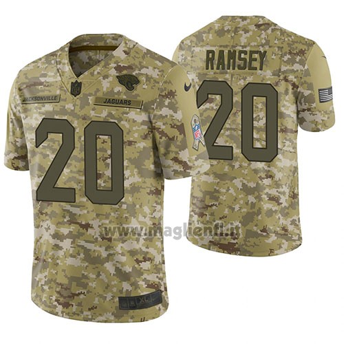 Maglia NFL Limited Los Angeles Rams Ramsey 2018 Salute To Service Camuffamento